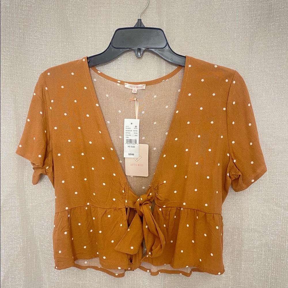 Lottie Moss by Pacsun blouse